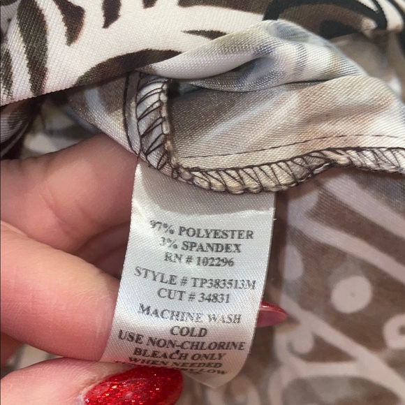 Connected Apparel Brown Sheath Mini Dress for Cocktail - Picture 5 of 5